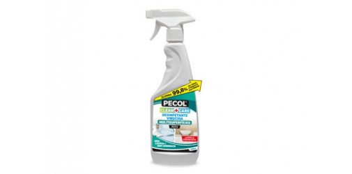 P373 Desinfetante Multisuperfícies CLEAN+CARE 500ml PECOL
