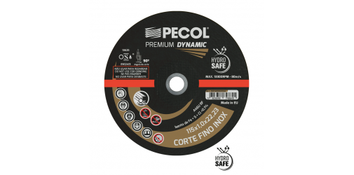 Fine Dynamic Premium 115x1 Stainless Steel Cutting Disc - PECOL